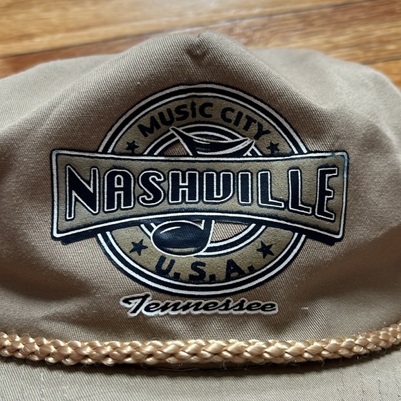 Vintage Nashville Tennessee Music City Snapback / 90s / U.S.A - Picture 3 of 7